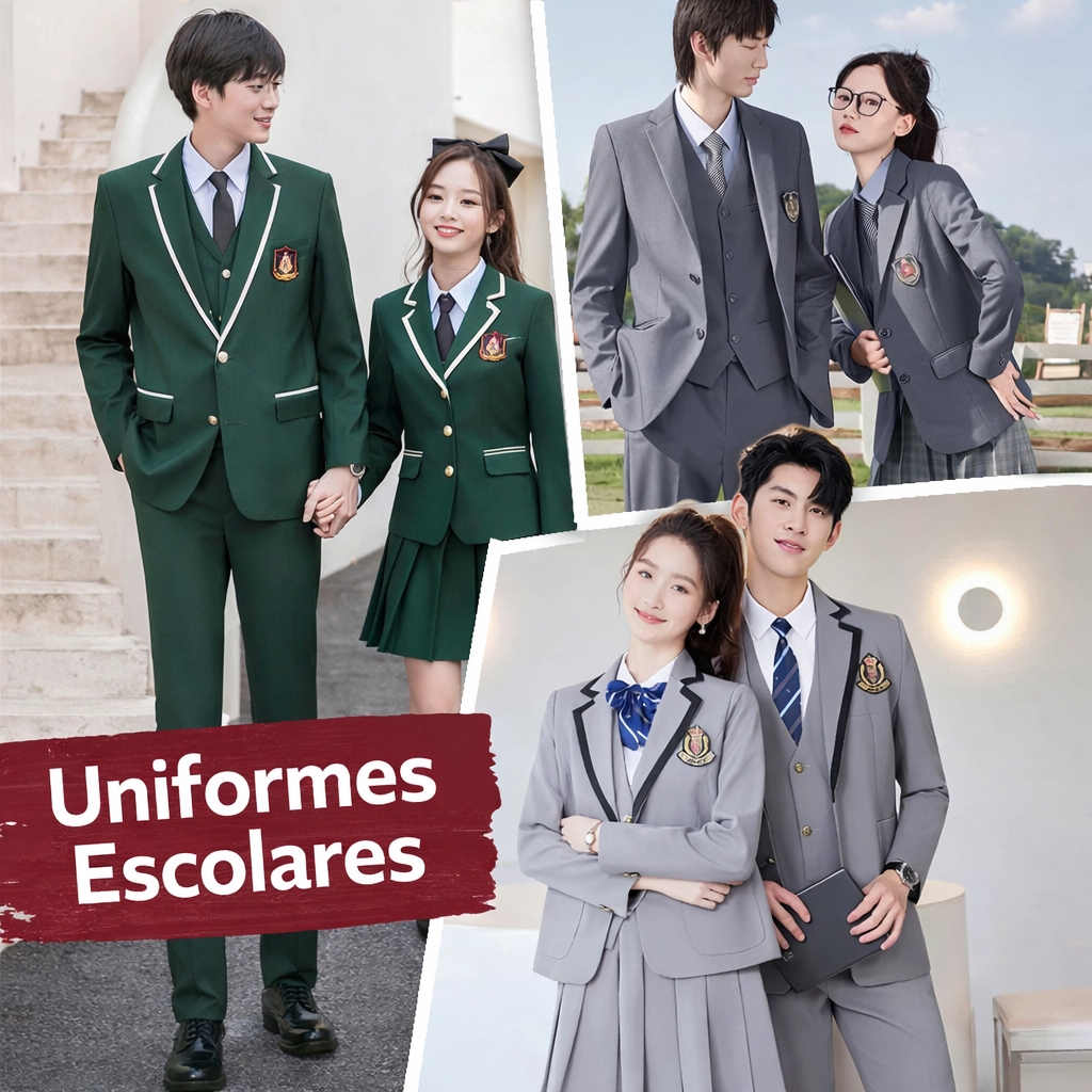 Uniformes y ternos para Academias y Colegios
